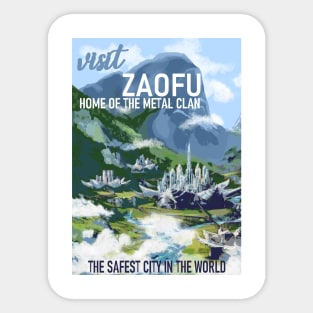 Visit Zaofu Sticker